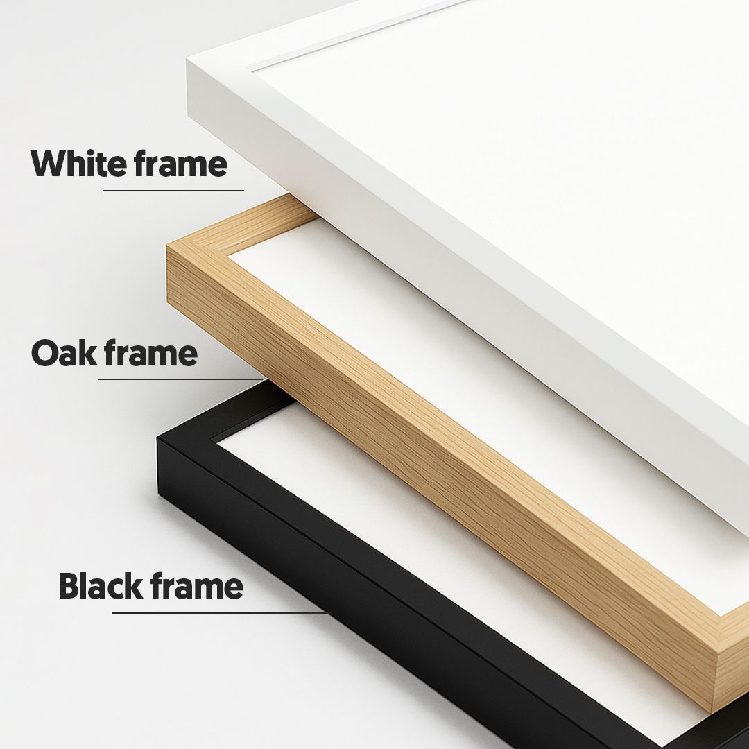 Minimalist Black and White Line Art Print, Geometric Abstract Poster for Modern Home Decor