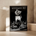 Muhammad Ali Boxing Poster, The Greatest, Black White Sport Wall Art Print